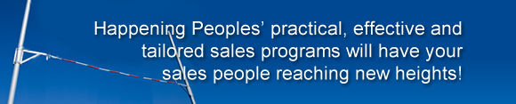 Happening Peoples' sales programs